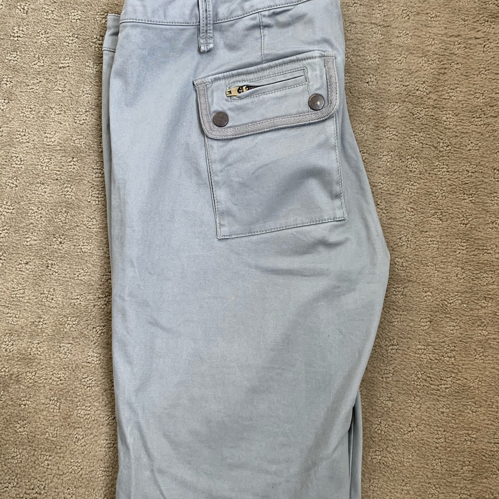 Bcbgeneration Utility Cargo Grey Pants - image 6